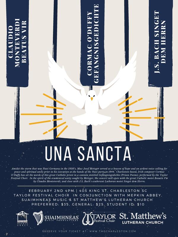 The Una Sancta Concert of the Prison Poems of Max Josef Metzger Feb 2020